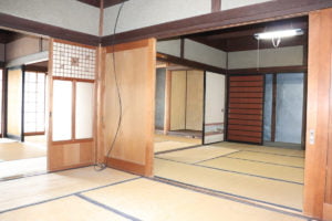 兵庫県宍粟市木谷の中古住宅の和室