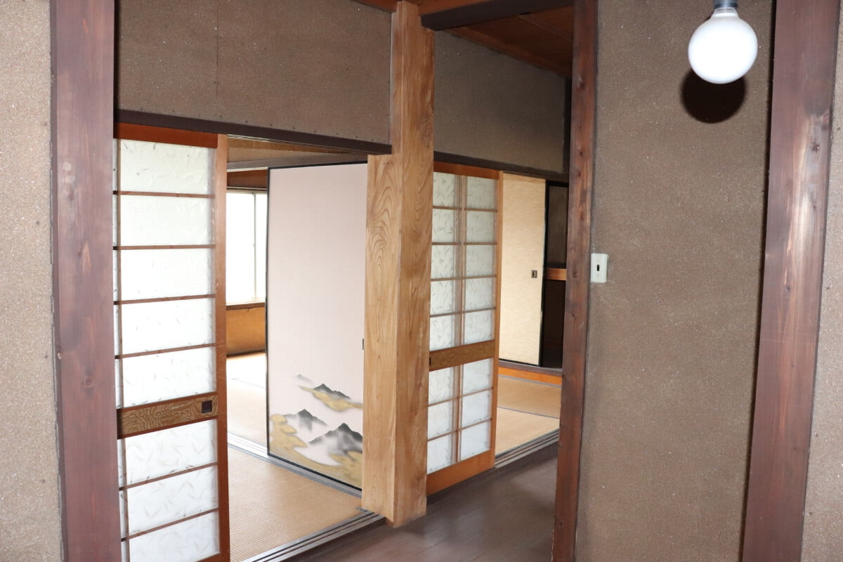 兵庫県宍粟市木谷の中古一戸建ての和室