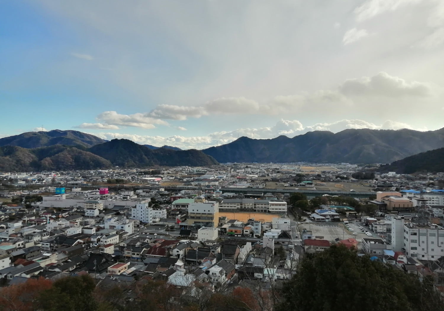 最上山公園からの町並み