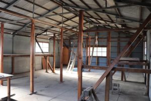 たつの市、納戸の内装