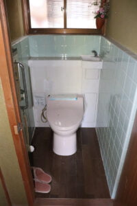 兵庫県佐用町豊福の平屋のトイレ